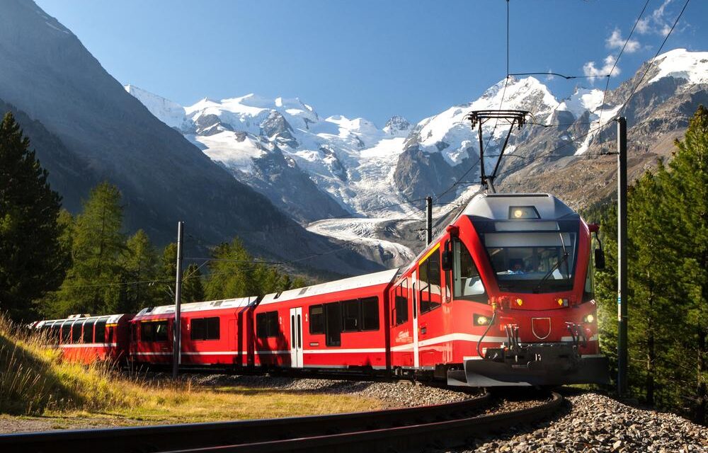 3 rutas en tren por Europa con paisajes increíbles