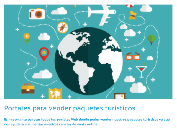 Aumenta la venta de turismo online