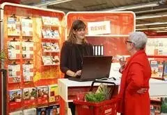 El grupo Rewe presenta agencias de viaje portátiles en los supermercados