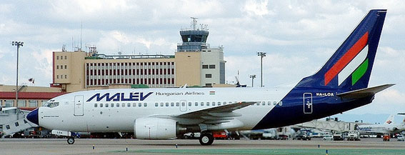 La aerolínea húngara Málev echa el cierre