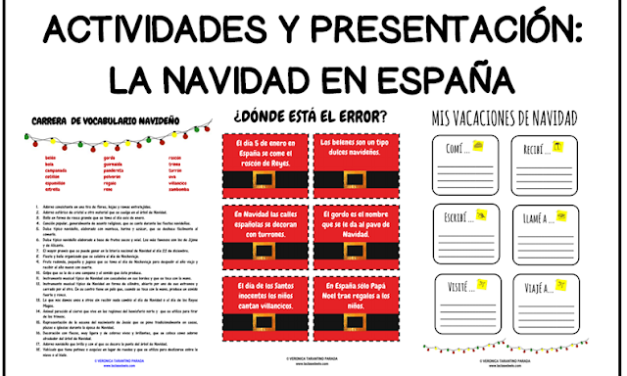Las vacaciones de Navidad de los españoles