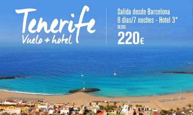 Oferta de viaje a Tenerife