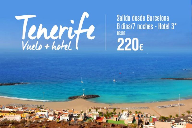 Oferta de viaje a Tenerife
