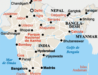Oferta de viaje por el Norte de la India
