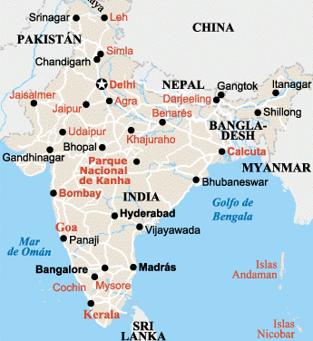 Oferta de viaje por el Norte de la India