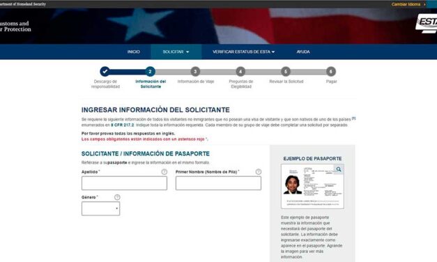 Tramita el visado ESTA para viajes a Estados Unidos