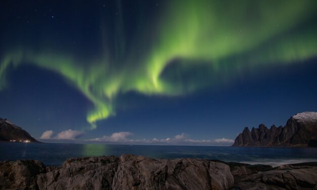 Auroras boreales en Islandia
