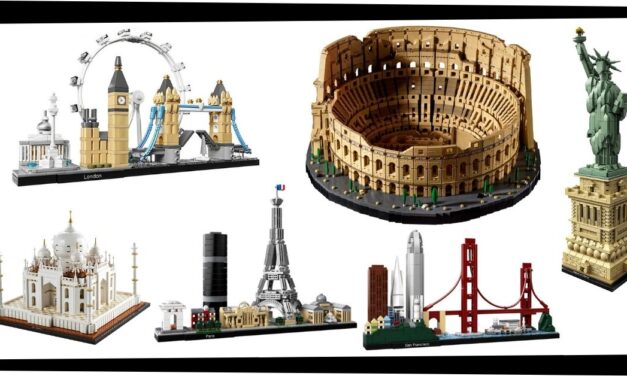 Viajar por el mundo con LEGO